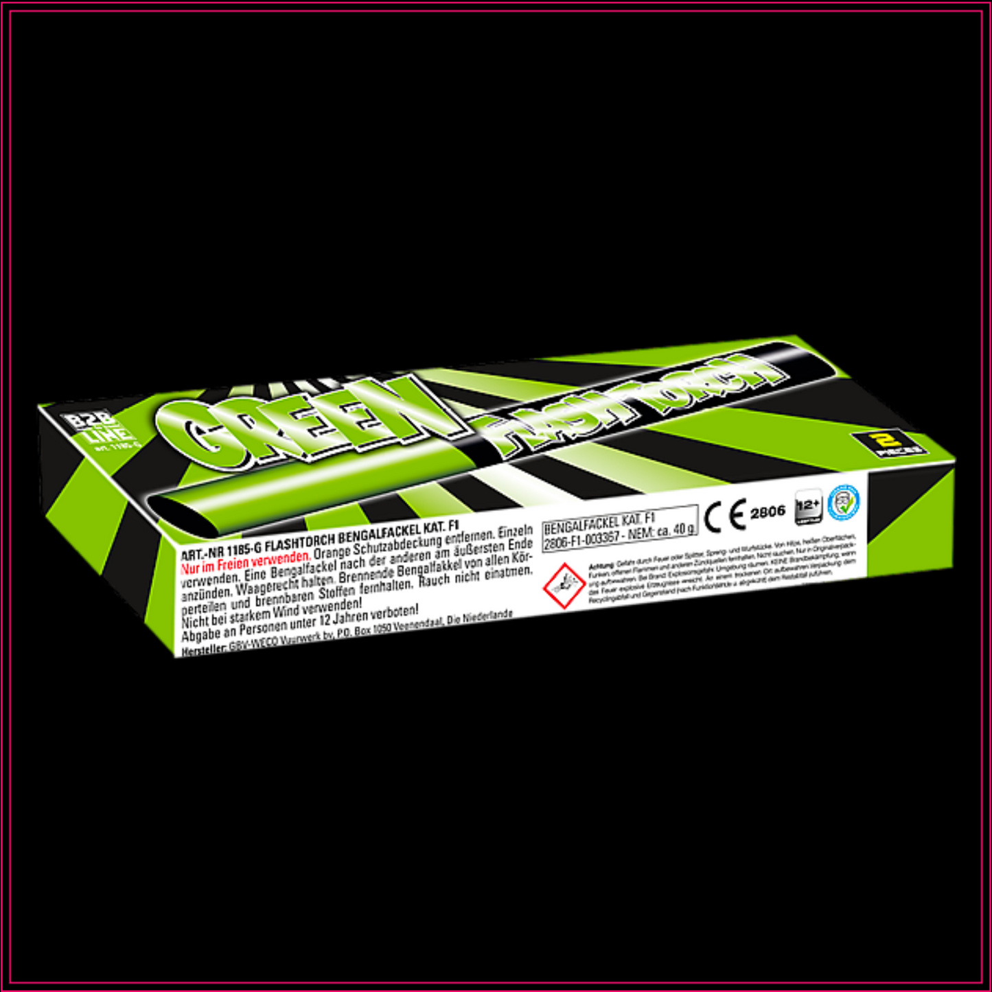 B2B Flash Torch Groen